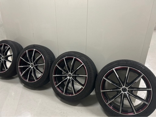 最後まで説明文読んで頂いたらお得です！19インチLUXALES PW-X2 BK&P/R.MILLING