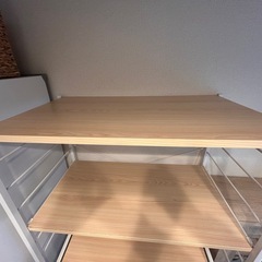 ｛購入者決定しました｝キッチンラックの画像