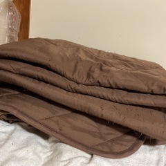 ☺️炬燵敷布団   炬燵用マット　ラグ　168✖️138cm  焦茶色の画像