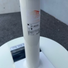 ユーイング U-ING リビング扇風機 リモコン付 ホワイト UF-AR30H Wの画像
