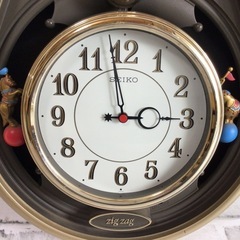 W153 保管品 SEIKO/セイコー ZigZag/ジグザグ からくり時計 メロディー時計 AM507G ジャンク 現状品の画像