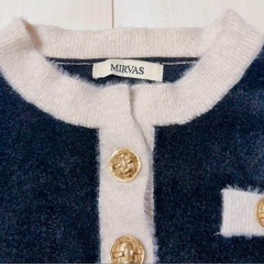 MIRVAS セットアップ　スカート　黒　ブラックの画像