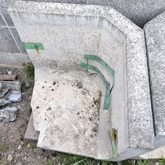コンクリートブロック 土留め Ｌ型コーナー部の画像
