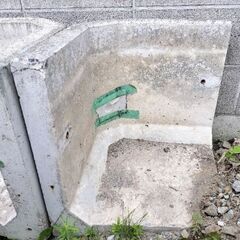 コンクリートブロック 土留め Ｌ型コーナー部の画像