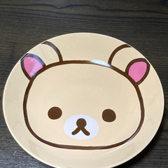 リラくまカレー皿