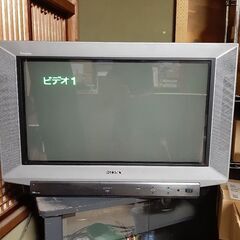 SONY ソニー トリニトロン カラーテレビ KV-28SF1 ブラウン管リモコンありの画像