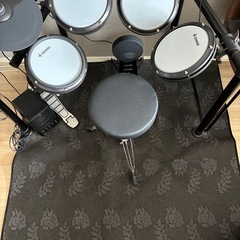 Donner 電子ドラム　セット 初心者 メッシュ 折りたたみ式 音源450種 デモ50曲 スローン/スティック/ヘッドホン付 大人 自宅練習 日本語説明書付 DED-200(5ドラム 3シンバル)の画像