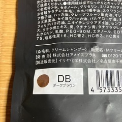 白髪染めシャンプー、パーシャルデントの画像