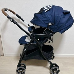 美品】Aprica アップリカ ラクーナビッテクッション レザー