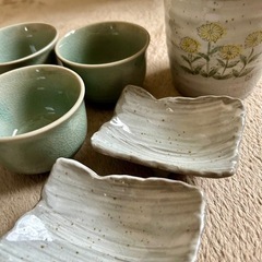 湯のみ、小皿お譲りしますの画像