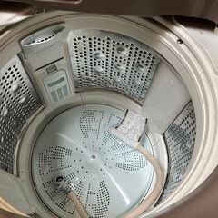 ロ2507-057 HITACHI BW-V100B 全自動電気洗濯機 2017年製 容量10kg 動作確認済み キズ汚れ有りの画像