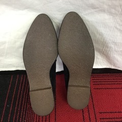 ‼️即決価格‼️　レディス　靴　スエード　黒 25.0cmの画像