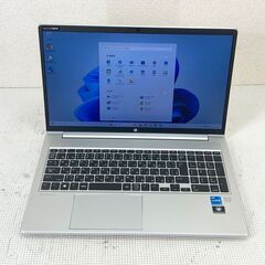 Windows11 第12世代CPU搭載 E-Core/P-Core ★ HP ProBook 450 15inch G9 Cor e i5-1235U(3.3G/10C/12T) メモリ32GB SSD512GBの画像