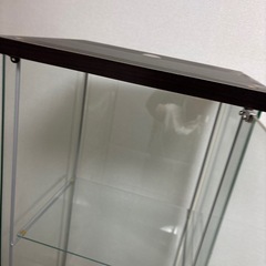 IKEA デトロフ　フィギュア飾りガラスケースの画像