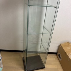 IKEA デトロフ　フィギュア飾りガラスケースの画像