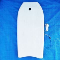 【便利なバッグ付き】ボディボード ブルー 大きなビート版の画像