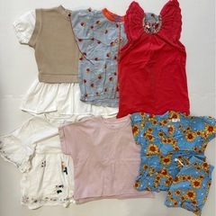 【取引終了】【7/18まで出品】夏物　女の子服　大量！！サイズ90相当の画像