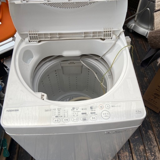 【半額】 動作確認済 洗濯機 AW-42SM 東芝 TOSHIBA 中古 (リアランド 2014 洗濯機