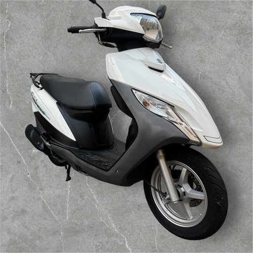 スズキ　アドレス125 DT11A ホワイト　実働　動画あり　大阪