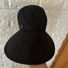 ☆つば広キャップブラック☆の画像