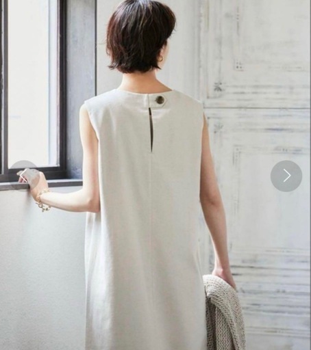 ②13200円 値下不可 新品 アーバンリサーチ BACKボタンストレートロングワンピース