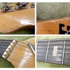 ジャンク品扱い Guyatone エレキギター LG-140T ビザール ジャパンビンテージ グヤトーン 1960年代製 西岡店　の画像