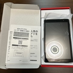 aiwa タブレット　電源オンオフOK　画面割れ　画面操作不可
　の画像