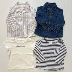 【取引終了】他と合わせると無料【7/18まで出品】シーズン混在⭐︎女の子服⭐︎サイズ80相当の画像