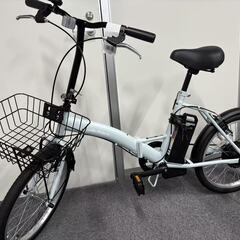 ほぼ新品【電動アシスト自転車 】折りたたみSST-AIS20D【変速なし/20インチ/アシストONEモード】　の画像