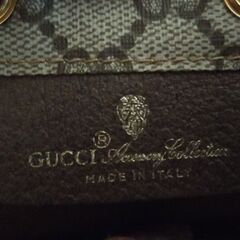 未使用　GUCCI　オールドグッチ　巾着の画像