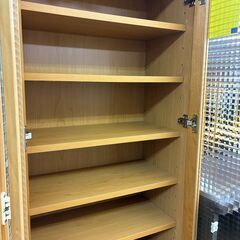 【ジャングルジャングル深井店】★食器棚 ナチュラル 収納家具 キッチン家具 家具 堺市（中区 堺区 東区 西区 南区 北区）和泉市 河内長野市 富田林市 松原市 狭山市 深井 【FU2442】の画像
