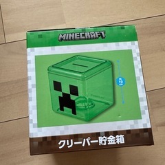 【新品・未開封】Minecraft クリーパー貯金箱の画像