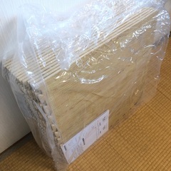 タンスのゲン木目調ジョイントマット新品14枚+aの画像