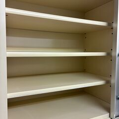 【ジャングルジャングル深井店】★松田家具 2枚扉システムキッチンボード 白 ホワイト システムキッチン キッチン家具 家具 堺市（中区 堺区 東区 西区 南区 北区）和泉市 河内長野市 富田林市 松原市 狭山市 深井 【FU2443】の画像