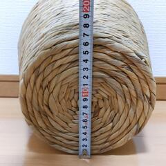 ニトリ　観葉植物　
植木鉢カバー　室内用　ロープ　ナチュラル　の画像