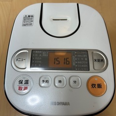 アイリスオーヤマ　炊飯器の画像