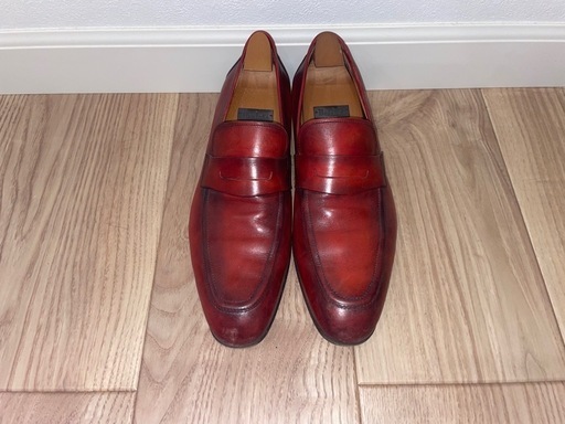 【Berluti】ベルルッティ アレッサンドロ ローファー ヴェネチアレザー 赤茶 サイズ8 シューツリー付き 〜ここぞと言う時の勝負
