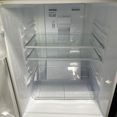 2ドア 137L 冷蔵庫 SHARP SJ-D14A-B ノンフロン 家電 生活用品 冷凍 B07004の画像