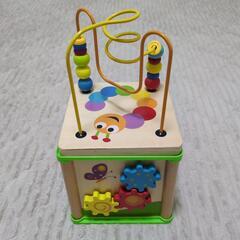 【中古】知育玩具 コップタワー＆ビーズコースター

  の画像