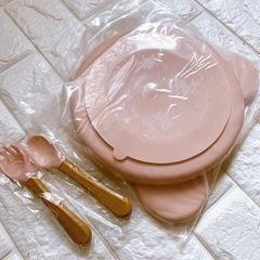 新品未開封！！ベビー用食器 セット シリコン 幼児 離乳食の画像