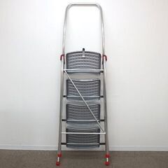 新札幌 / TASSCOM 谷村実業 デザイン脚立 PRO STEP 4段 TAN-5084 最大耐荷重100kg / No.3437の画像
