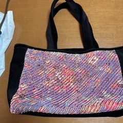 着物リメイクトートの画像