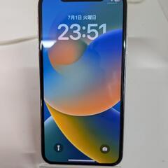 Apple　iPhoneX　64GB　SIMフリー　中古　リサイ...