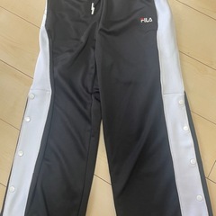 FILA サイドボタン　ジャージパンツ
