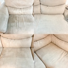 本日まで出品　最終値下げ【引取可・運搬可・金額相談可】東京インテリア カウチソファの画像