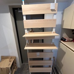 突っ張りラックの画像