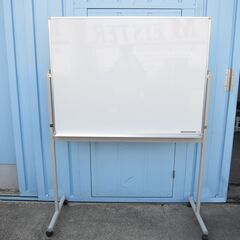 片面脚付ホワイトボード　W1200　