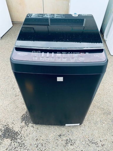 🌸Hisense 全自動電気洗濯機 HW-G55E5KK (エコリッチストア