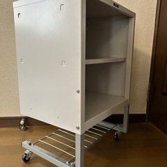 アミ棚付デスクワゴンの画像