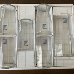 【未使用】グラス水差し＆タンブラーセット④